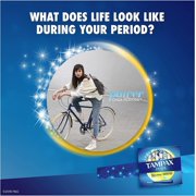 Tampons With Plastic Applicators Unscented Regular