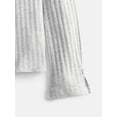 thumbnail image 3 of Wonder Nation Little Girls Ribbed Top with Long Bow Sleeves, Sizes 4-10, 3 of 3