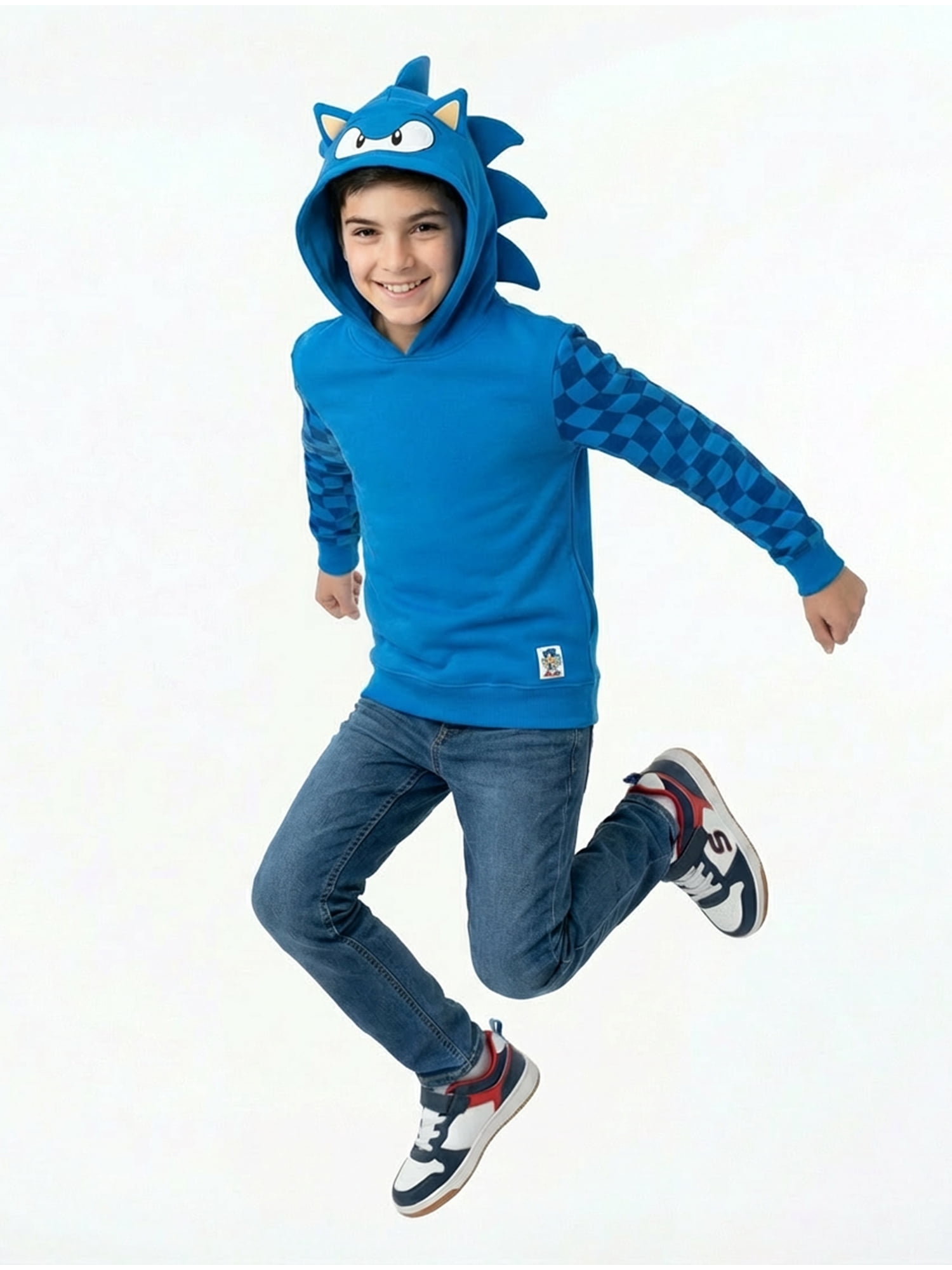 Sonic the Hedgehog, Boys' & Big Boys' Graphic Cosplay Hoodie, Sizes 4-18
