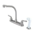 thumbnail image 3 of Kingston Brass KB754  Magellan 8\" High Arch Kitchen Faucet With Sprayer, 3 of 7