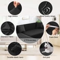 thumbnail image 3 of Funda de sofá NAISI en forma de L de 2 piezas con fundas de almohada para 3 plazas, 3 of 7