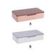 thumbnail image 5 of Billuyoard Estuche de maquillaje, caja de almacenamiento, suministros de joyería, espejo, mano de obra fina, contenedor de cosméticos de gran Almacenamiento y organización del hogar Blanco, 5 of 6