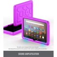 thumbnail image 2 of Poetic Étui TurtleSkin Series pour Toute Nouvelle Tablette Kindle Fire HD 8 et Tablette Fire HD 8 Plus (10e Génération, Version 2020), Coque de Protection en Silicone Résistante aux Chocs et Adaptée aux Enfants, Violet, 2 of 7