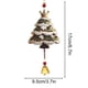 thumbnail image 2 of Colgante navideño de madera con forma de estrella tejida, adorno colgante ligero para árbol, hogar, fiesta, festival., 2 of 2