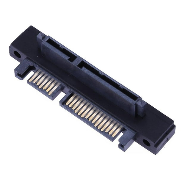 Adaptador Dirección Positiva SATA7 + 15 Pines 90 Grados Adaptador Sata A Adaptador Interfaz Disco Duro
