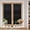 Black, variant on Privacy Window Film, Navy Blue Static Cling Stained Glass Window Film, UV Sun Blocking Heat Control Stickers, Non-Adhesive Laser Windows Tint 29.5"x78.7" Modern Pure Navy Blue