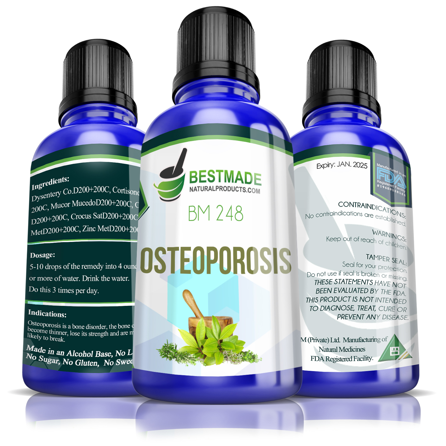 Osteoporosis Natural Remedy (BM248)