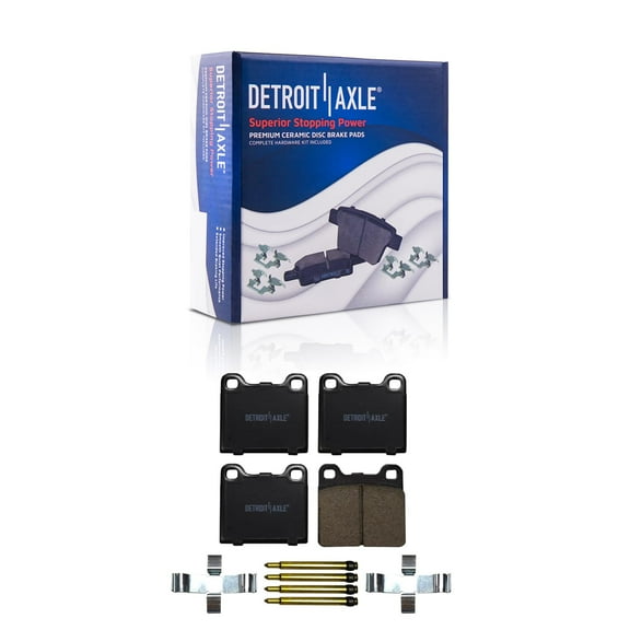 Detroit Axle - Rear Ceramic Brake Pads for Volvo 240 740 760 850 940 960 C70 S70 V70