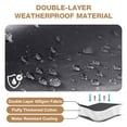thumbnail image 4 of DONGPAI Thermal Insulated Door Curtain, Winter Thicken Cotton Windproof Soundproof Temporary Door Single Insulation Door Cover for Winter to Keep Warm, 4 of 8
