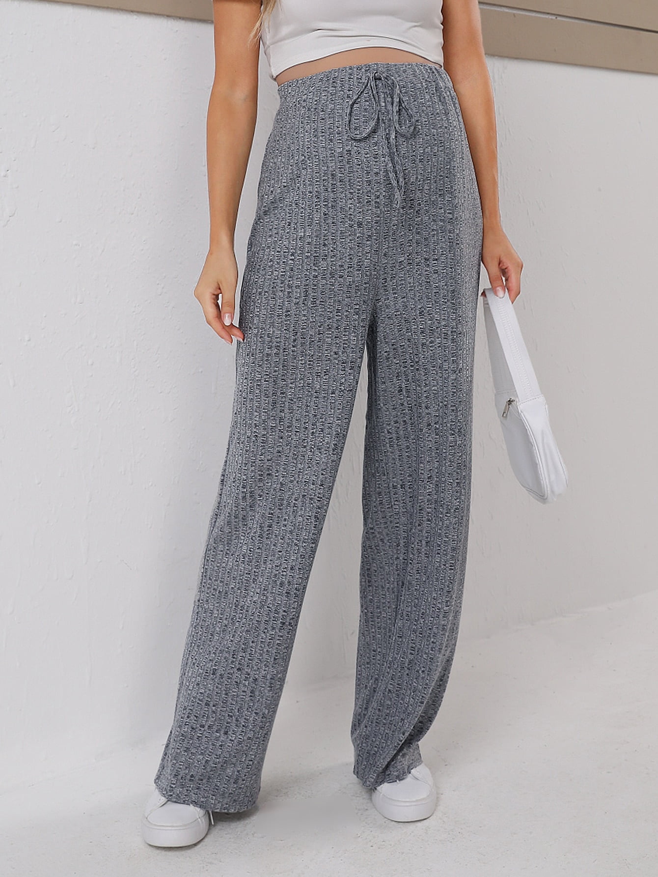 Maternity Adjustable Waist Knot Front 