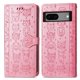 thumbnail image 1 of Funda Cartera FOXDOCK para Google Pixel 7 , Flip PU con Relieve de Gatos y Perros, Tarjetero y Soporte, 1 of 6