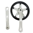 thumbnail image 3 of 44T folding bicycle chainring 170mm crank square hole crankset bottom bracket, 3 of 9
