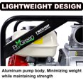 thumbnail image 5 of Trash Pump 3 inch 264 GPM 163cc GX160 Engine Gasoline Powered Water Pump for Pond Pool Draining Gardening Irrigation, 5 of 7