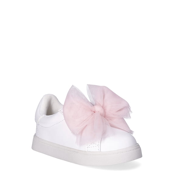 Wonder Nation Girl's Bow Sneakers