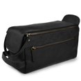 thumbnail image 1 of Neceser de viaje LEATHER VILLAGE Premium Leather Black, 1 of 9