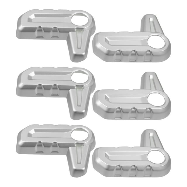 Unique Bargains 6 Pcs Housse de Poignée d'Interrupteur de Retrait de Toit Rigide pour Jeep Wrangler JL JLU 2018-2023 Ton Argent