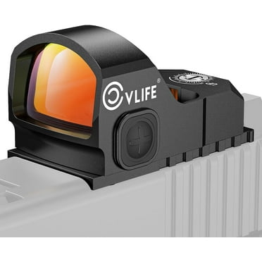 Red Dot Scope, 3 MOA Compact Sight with Adapter Plate for MOS for Outdoor Hunting