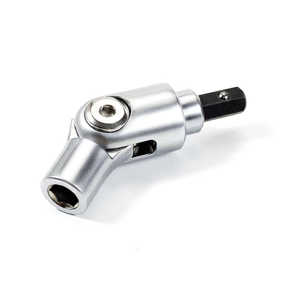 Magnetic Pivoting Bit Tip Holder Quick Tool Connection 180°Rotation Bendable Flexible Extension for Quickly Bit Swapping