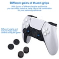 thumbnail image 4 of PS5 Controller Charger Station with Thumb Grips Set with Trigger Extenders Accessories Kit for Sony Playstation 5 Dualsense Wireless Controller, Removable USB-c Adapter, Led Charging Status Indicator, 4 of 7