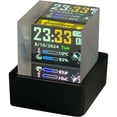 thumbnail image 2 of WiFi 3D Photo Display & Digital Clock With GIF And Electronic Image Album Player For Desktop/Car Décor, 2 of 8