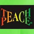 thumbnail image 3 of CafePress - Teach Peace Light T Shirt - Light T-Shirt - CP, 3 of 4
