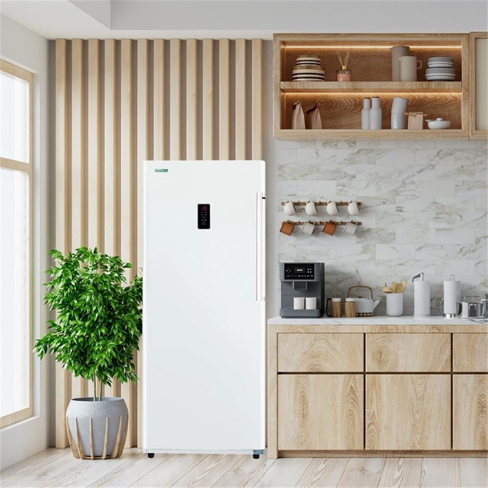 Pemberly Row 17 cu.ft. Convertible Upright Freezer/Refrigerator Garage Ready