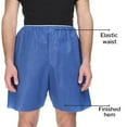 thumbnail image 2 of McKesson Patient Exam Shorts, Disposable - Non-Woven Material, Elastic Waist, Blue - Fits Up to 60 in Waist, Size 2XL, 25 Count, 2 of 9