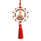 thumbnail image 3 of Colgante de madera de Buda para coche, decoración de la , suministros artesanales, colgante Feng Shui para decoración para espejo retrovisor, Borla roja mayimx Colgante de coche, 3 of 9