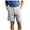 Gray, variant on Men's Classic Plain Microfiber Stretch Golf Shorts #1840