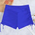 thumbnail image 6 of HCNTES Women's High Waisted Swim Board Shorts UPF50+ Quick Dry Swim Short Bikini Bottoms (Blue,M), 6 of 6