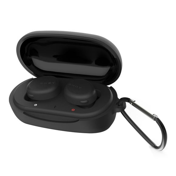 Trayknick Cas d'Écouteurs Solide Anti-Goutte Écouteurs en Silicone Étui de Protection pour Sony WF-XB700