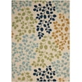 thumbnail image 2 of Nourison Caribbean Indoor/Outdoor Ivory 5'3" x 7'5" Area Rug, (5x7), 2 of 6