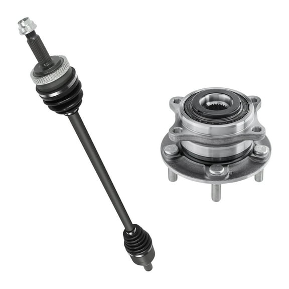 AutoShack Front Right CV Axle Shaft Wheel Hub Bearing Assembly Replacement for 2015-2019 Hyundai Sonata FWD 2016-2020 Kia Optima FWD Passenger Side 5-Lug 5 HUB060200770
