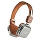 thumbnail image 1 of iKF-R2 Audifonos inalambricos Diadema Retro Bluetooth 5.4 60 Horas of The Uso Carga rápida Hi-Fi Sonido Llamada ENC Auriculares Ligero Plegable con Cable 3.5mm (Cafe), 1 of 8