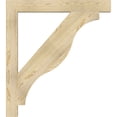thumbnail image 3 of Ekena Millwork 4"W x 36"D x 40"H Funston Block Rough Sawn Bracket, Douglas Fir, 3 of 4