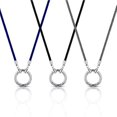 thumbnail image 1 of 3 Pcs Eyeglass Necklace Holder Ring Glasses Holder Strap Chain Eyeglass Holder Necklace Glasses Necklace Stainless Steel Eyeglass Loop Holder Reading, 1 of 5