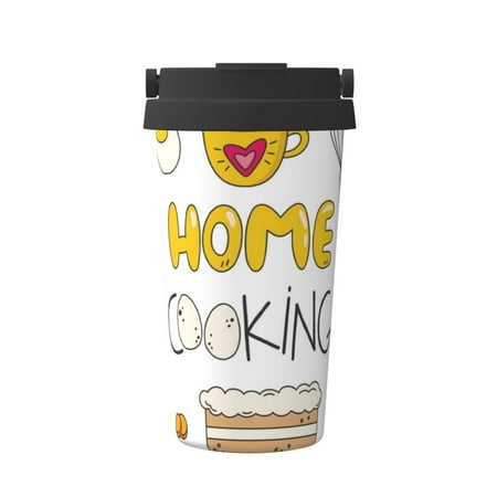 

Junzan Home Cooking for Stainless Steel Vacuum Insulated Tumbler - Reusable Insulated Cold Brew Iced Coffee Cup Thermos -Gifts for Women Men Him Her