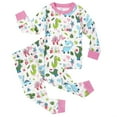 thumbnail image 1 of Ensemble de Pyjama de Noël pour Enfants en Coton 100 % Ensemble de Pyjamas Arbre de Noël Chat 7T, 1 of 5