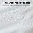 thumbnail image 4 of Double Layer Plaid Bibs Waterproof Greaseproof Adult Bibs Eating Apron Rice Bibs, 4 of 8