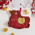 thumbnail image 1 of Yusimy Horse Year Coral Fleece Embroidered Cartoon Red Horse Hooked Face and Hand Towel Absorbent Soft Quick-Dry Kitchen Towel, 1 of 6