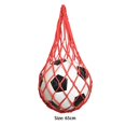 thumbnail image 2 of Bolsa de red de fútbol Nylon Fútbol Baloncesto Malla Voleibol Bolsa de transporte (Rojo), 2 of 5