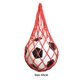 thumbnail image 2 of Bolsa de red de fútbol Nylon Fútbol Baloncesto Malla Voleibol Llevar Rojo, 2 of 5