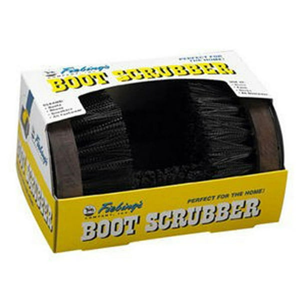 Fiebing Co Boot Scrubber Sturdy Nylon Brushes Good for All Footwear
