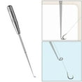thumbnail image 4 of facefd Fish Hook Remover Safety Separator Hooks Extractor Detacher Fast Decoupling Fishing Supplies Gray, 4 of 9