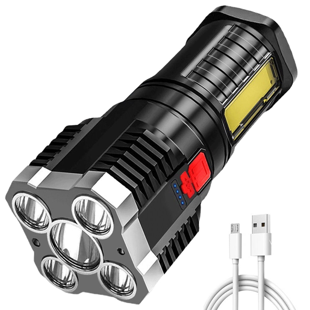 LED Flashlight, IPX6 Waterproof FiveNuclear Explosion LED Flashlight