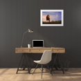 thumbnail image 3 of Eichelberg, Amnon 32x23 White Modern Wood Framed Museum Art Print Titled - Lion King, 3 of 4