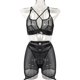 thumbnail image 2 of Gibobby Lenceria mujer sexy Sexy sin Lencería de Encaje para Mujer Anillo de Pijama Sexy Sexy Lencería Íntimos de una Pieza Plus Size Mujeres lencería(Negro, CH), 2 of 5