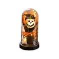 thumbnail image 1 of Bewildely Adorno de escritorio con elementos de Halloween, alegría festiva, regalo de Halloween, cristal luminoso exquisito Kits de decoración para fiestas Blanco, 1 of 6
