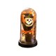 thumbnail image 1 of Advancent Ramo de cabeza de calabaza para un toque de espeluznante en la decoración, regalo de Halloween, adorno de escritorio de vidrio Kits de decoración para fiestas Blanco, 1 of 6