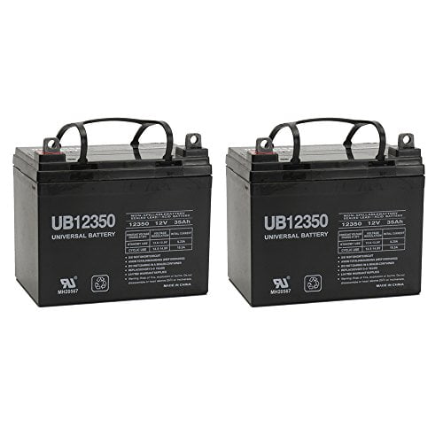 UPG UB12350 (Group U1) Battery Universal Battery 12V 35Ah 2 Pack